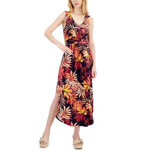 Willow Drive Floral Print Sleeveless Maxi Dress